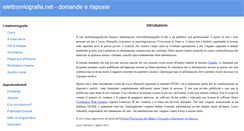 Desktop Screenshot of elettromiografia.net